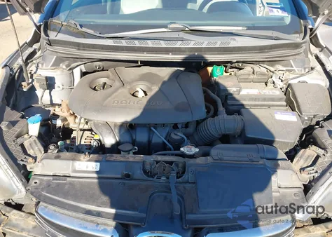 2013 Hyundai Elantra Limited from USA, damaged, VIN KMHDH4AE9DU527203